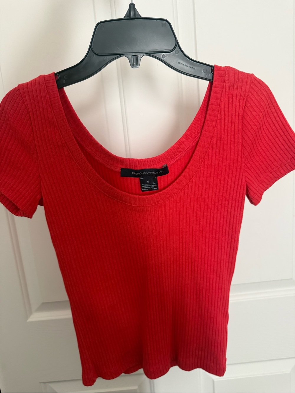 French Connection Ribbed Crew Neck